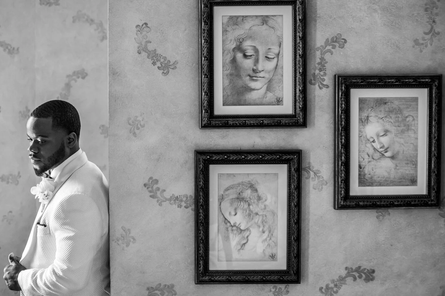 Groom portrait at Oheka Castle Luxury Wedding  (Copy)