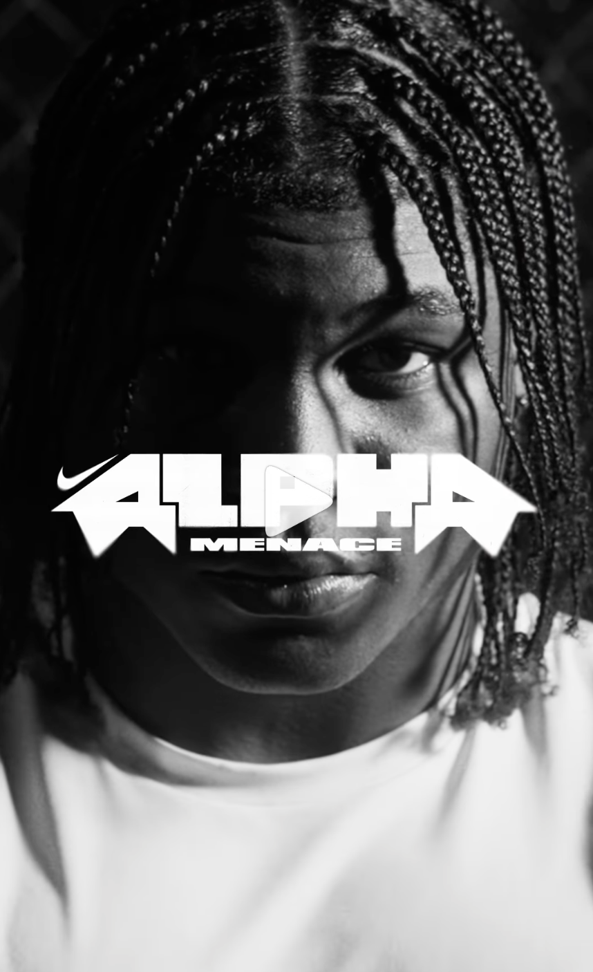 Alpha logo design for Nike Football