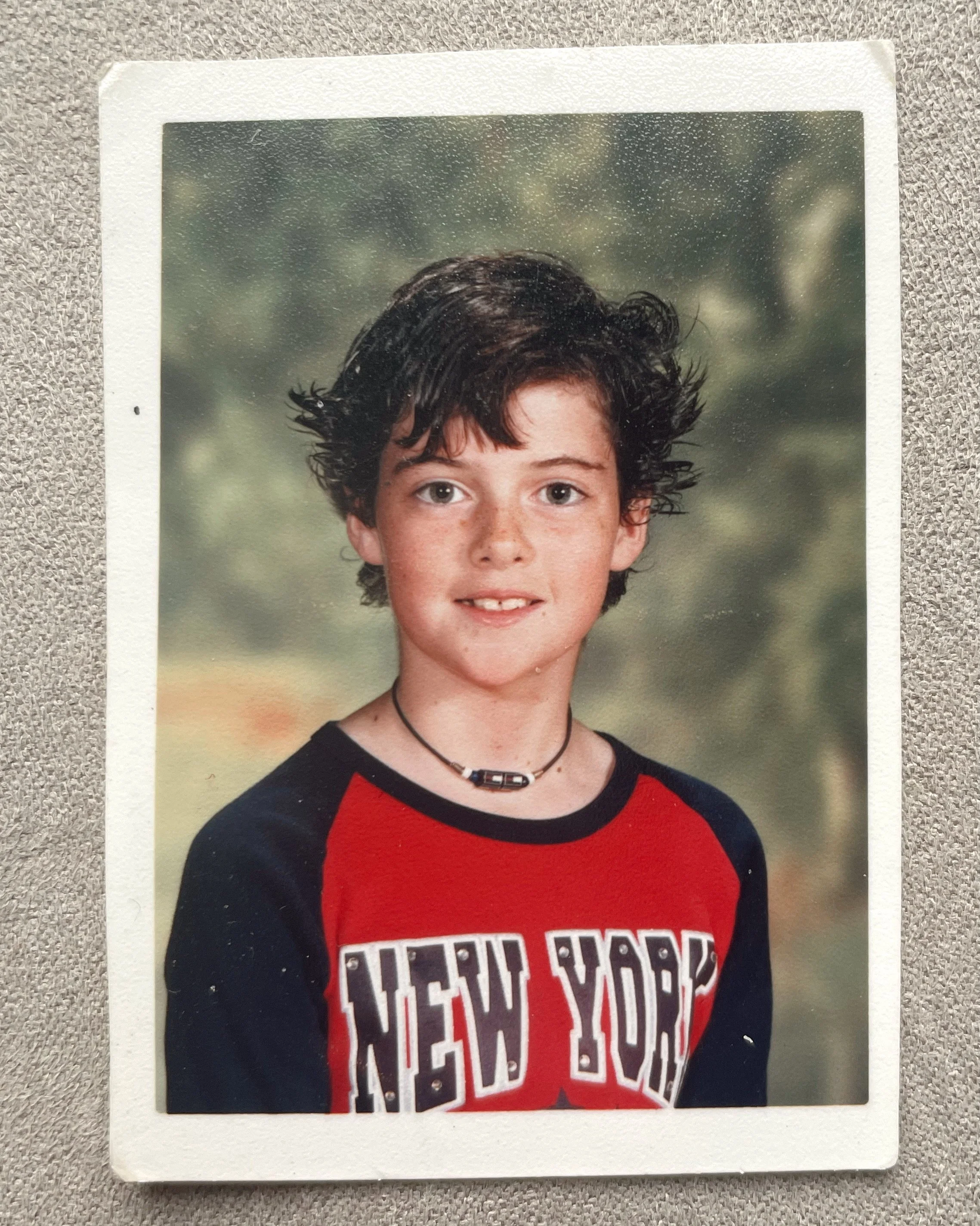 Myself as a child