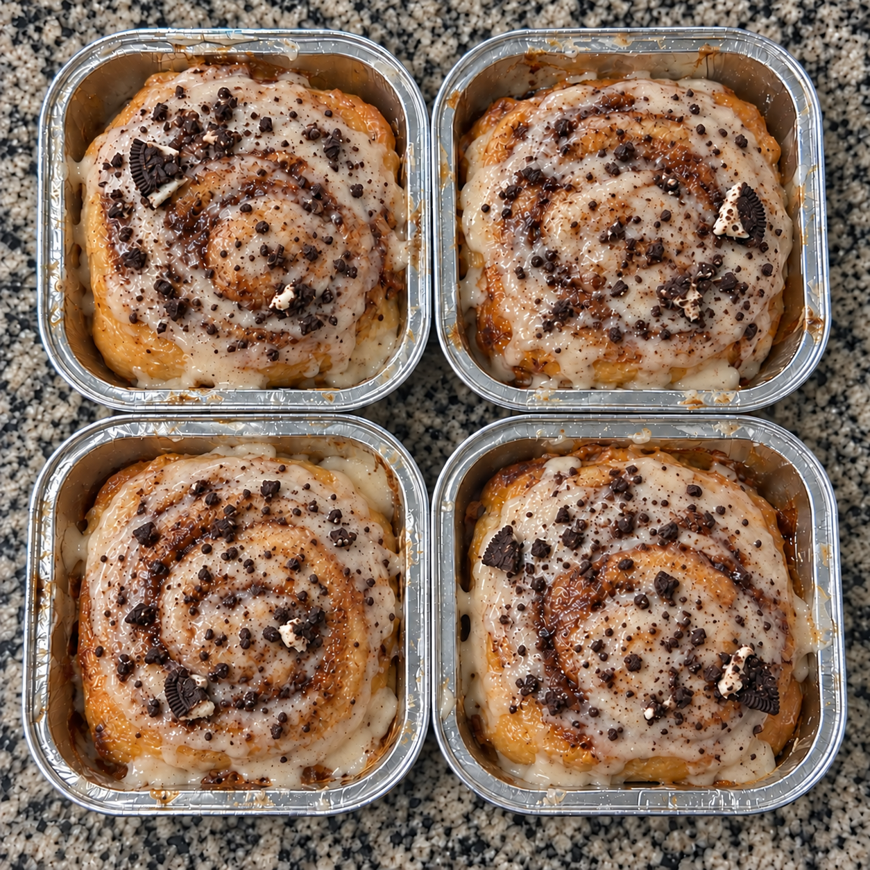 Cowboys N' Cream Cinnamon Roll