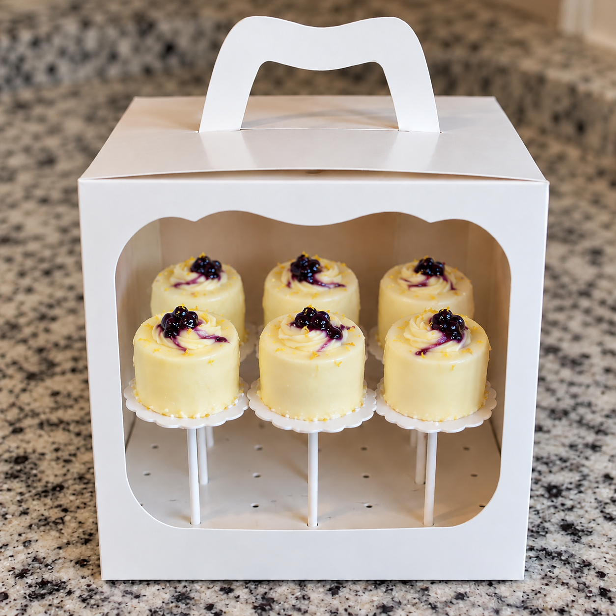 Bluebonnet Bouquet Cake Pop