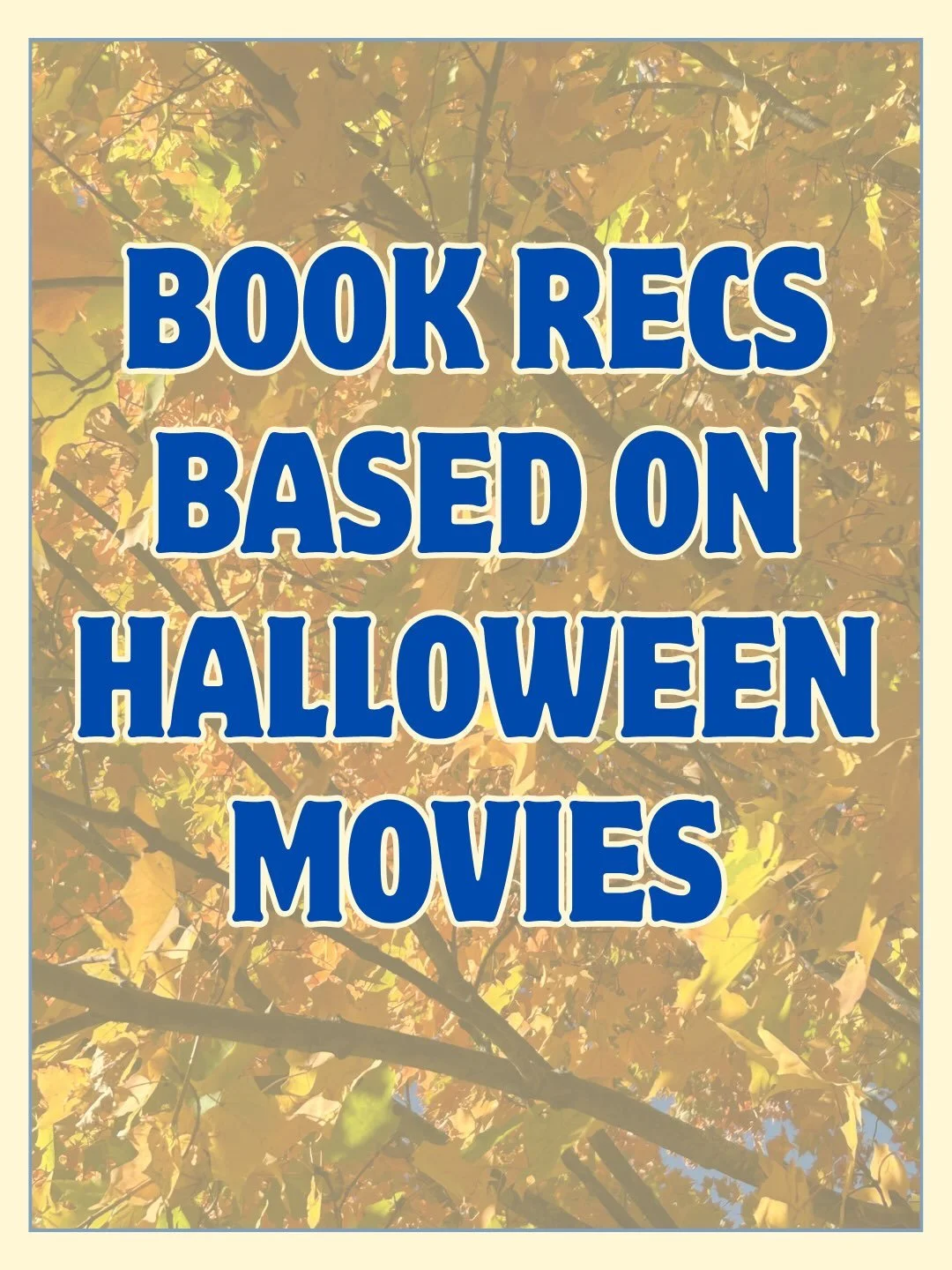 I am a big weenie when it comes to horror movies and books, BUT I still have my Halloween must-watches and -reads 💁🏻&zwj;♀️ Did I miss any classics?