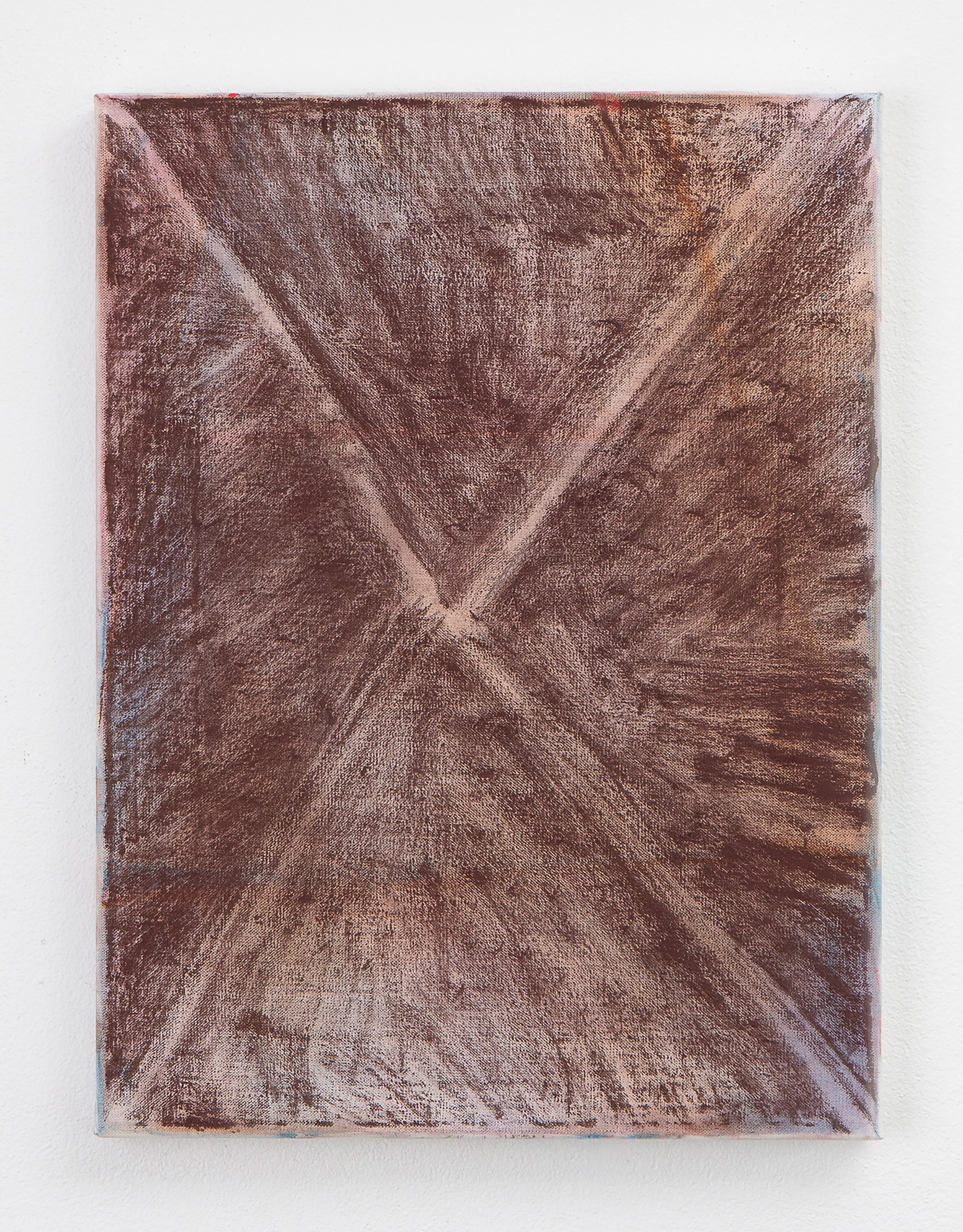 A piece of cloth, pastel on primed linen, 31x41cm