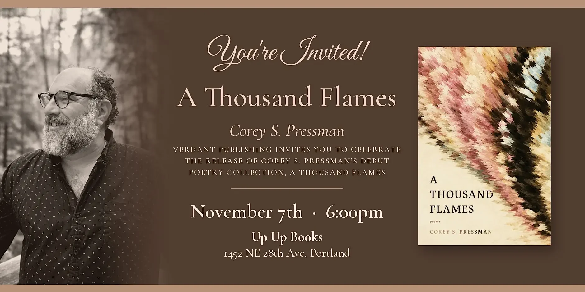 Corey S. Pressman - Book Release Party