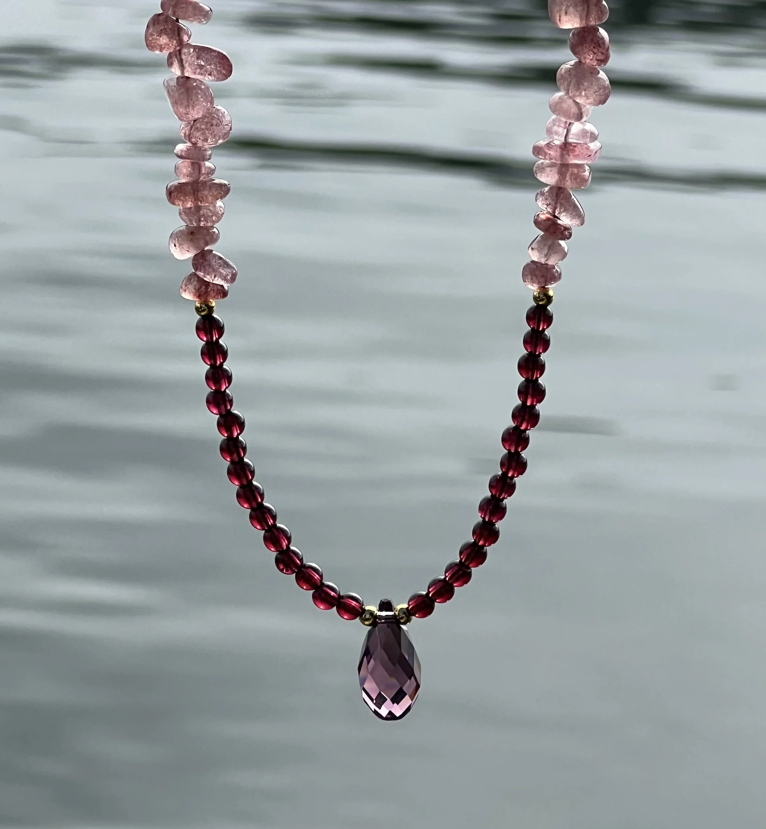 Dusky Rose Necklace