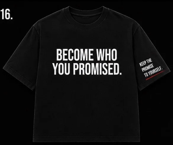 Become Who You Promised Statement Tee