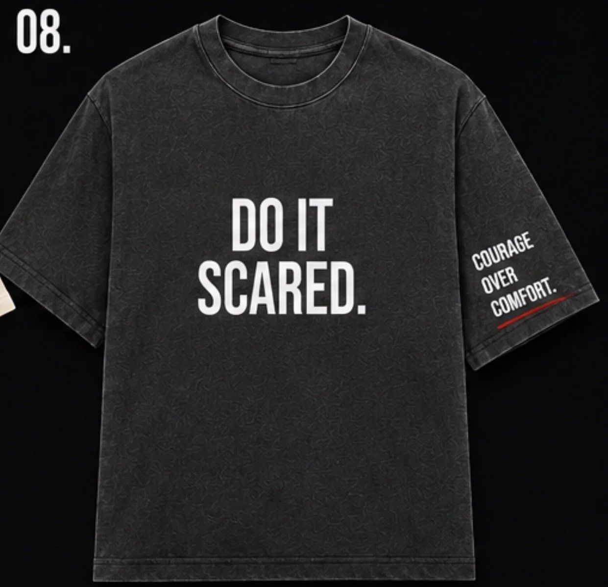 Do It Scared Statement Tee