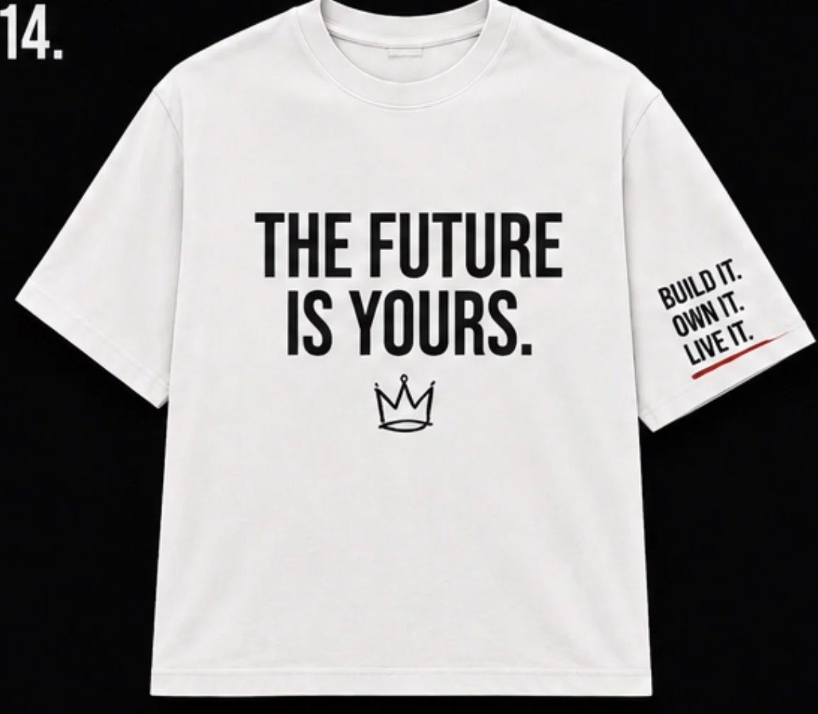 The Future Is Yours Statement Tee
