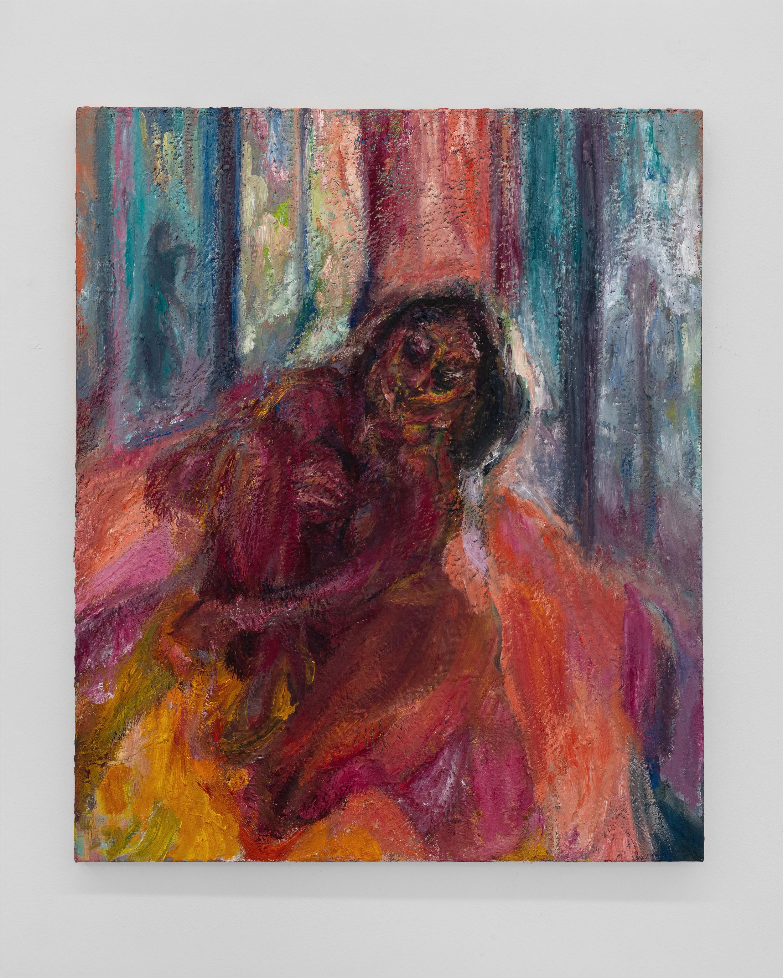 Jai Chuhan | Presence I 2026 Oil on canvas | 90 x 75 cm | 35.4 x 29.5 in
