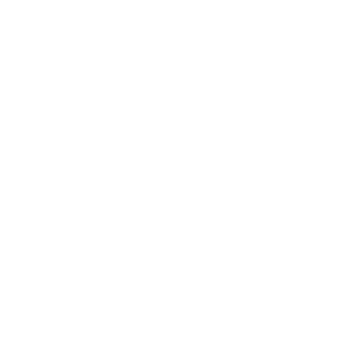White line illustration of a bicycle on a black background.