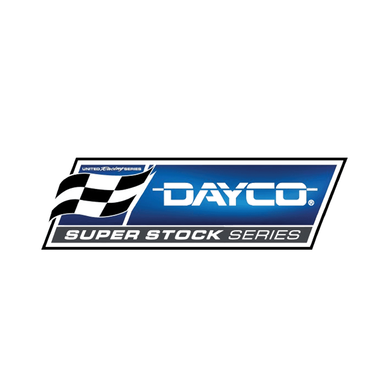 Dayco Super Stock Series logo with checkered racing flag