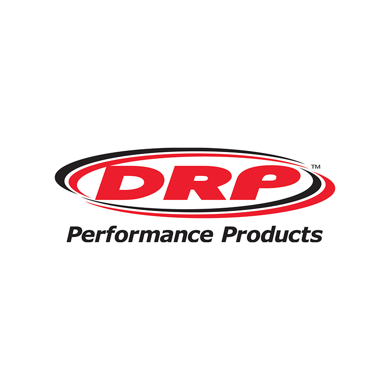 DRP Performance Products logo in red, black, and white