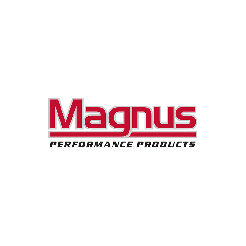 Magnus Performance Products logo in red, gray, and black