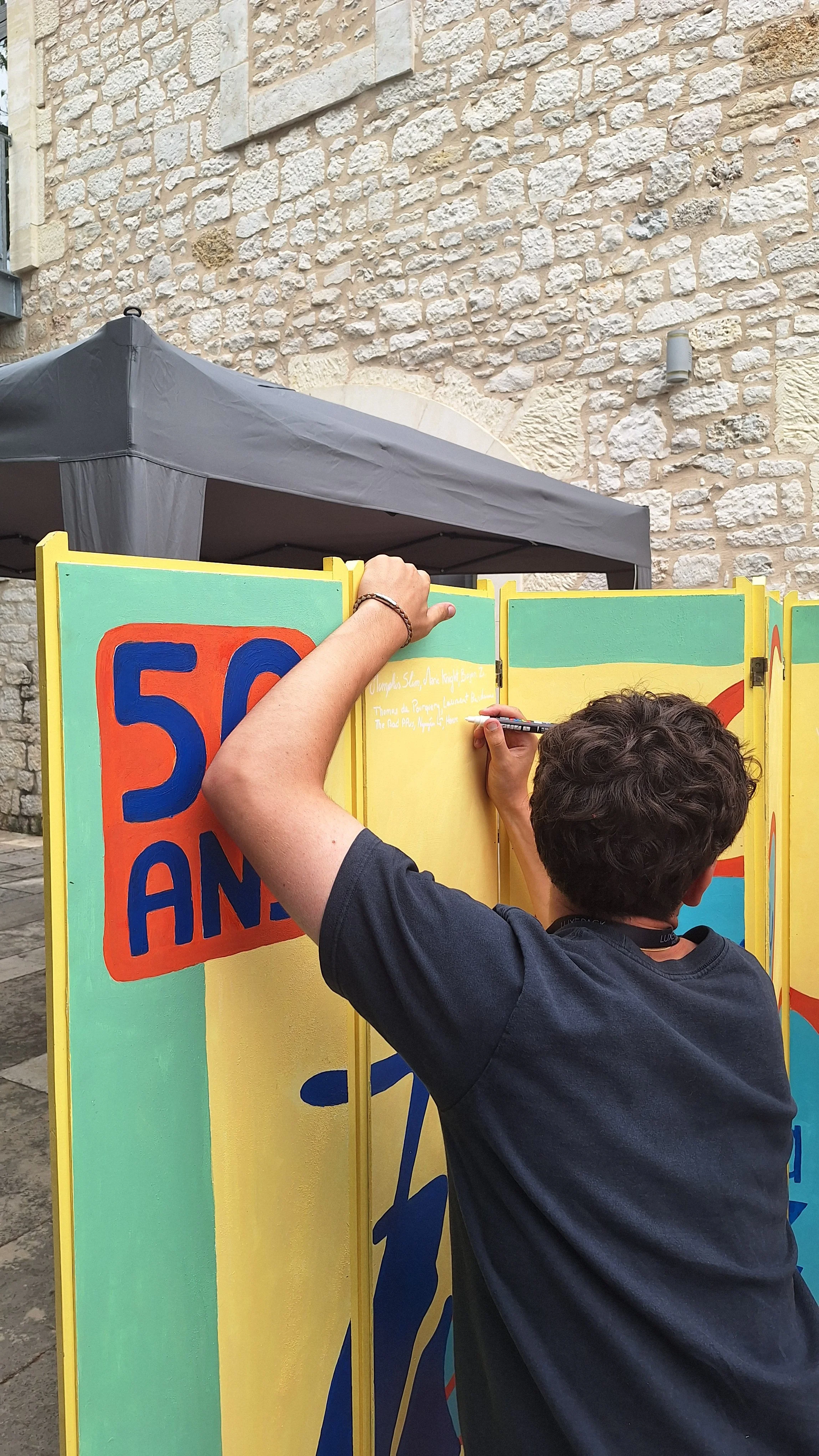 Peinture colaborative