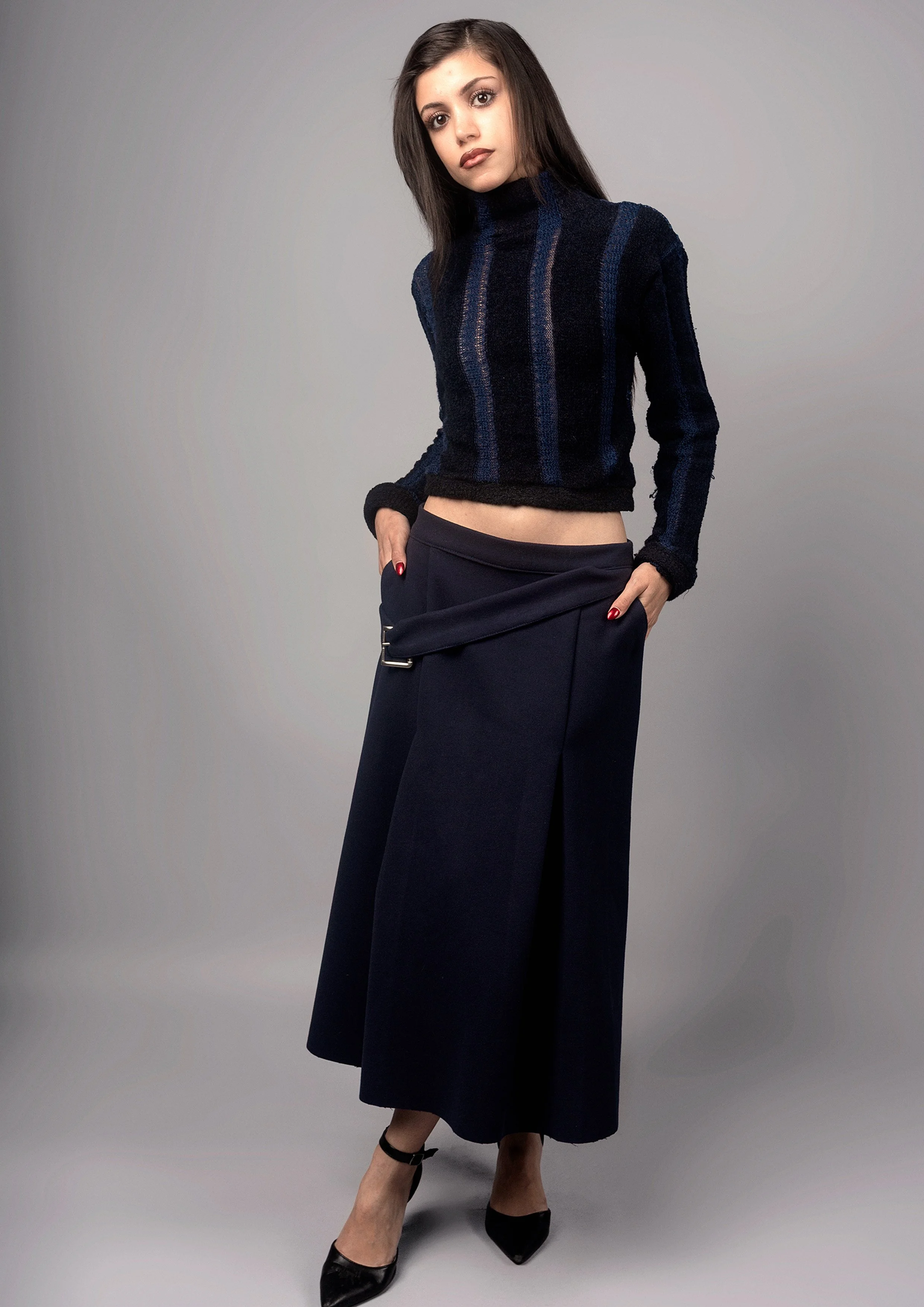 Wool skirt