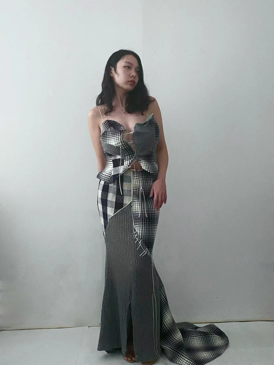 Corset Top & Skirt Set