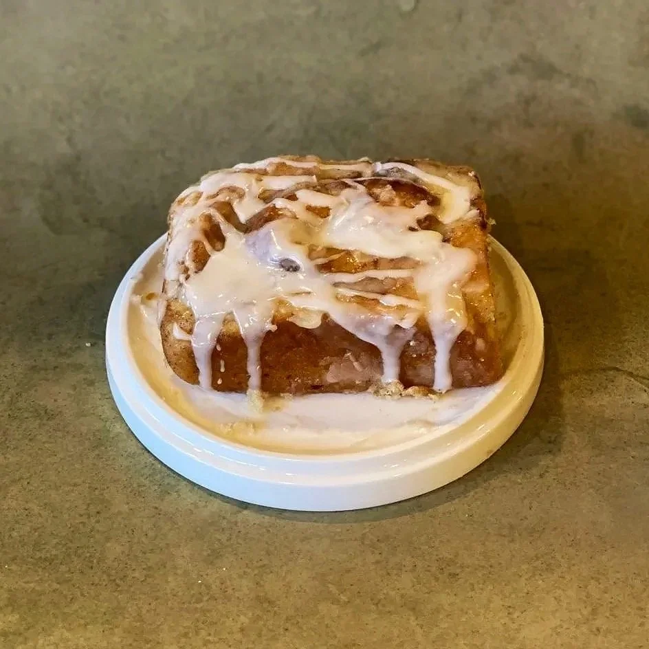 Gluten Free Cinnamon Rolls Baked by Crumbs In Common Baking Co.
