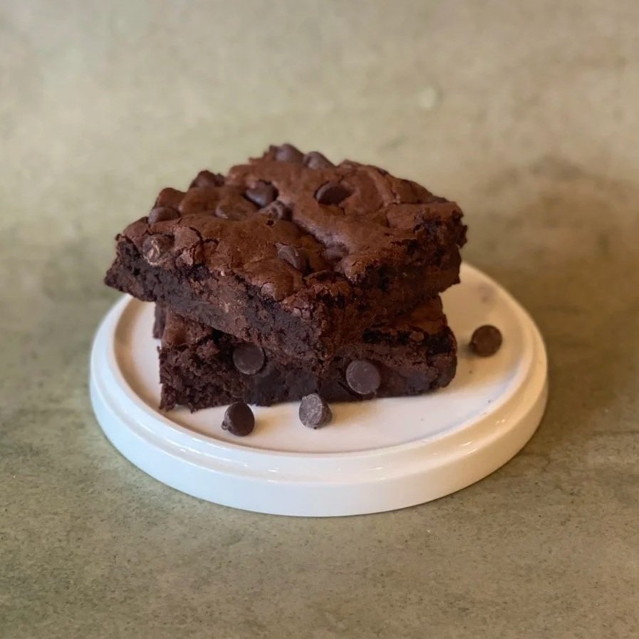 Gluten Free Chocolate Chip Brownie from Bergen County Bakery Crumbs In Common Baking Co.