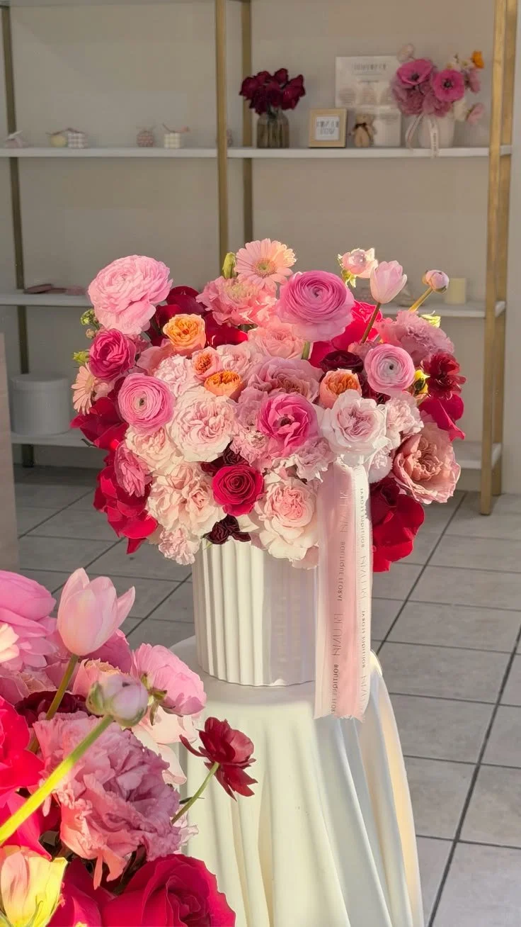 Pot/vase arrangement whimsy