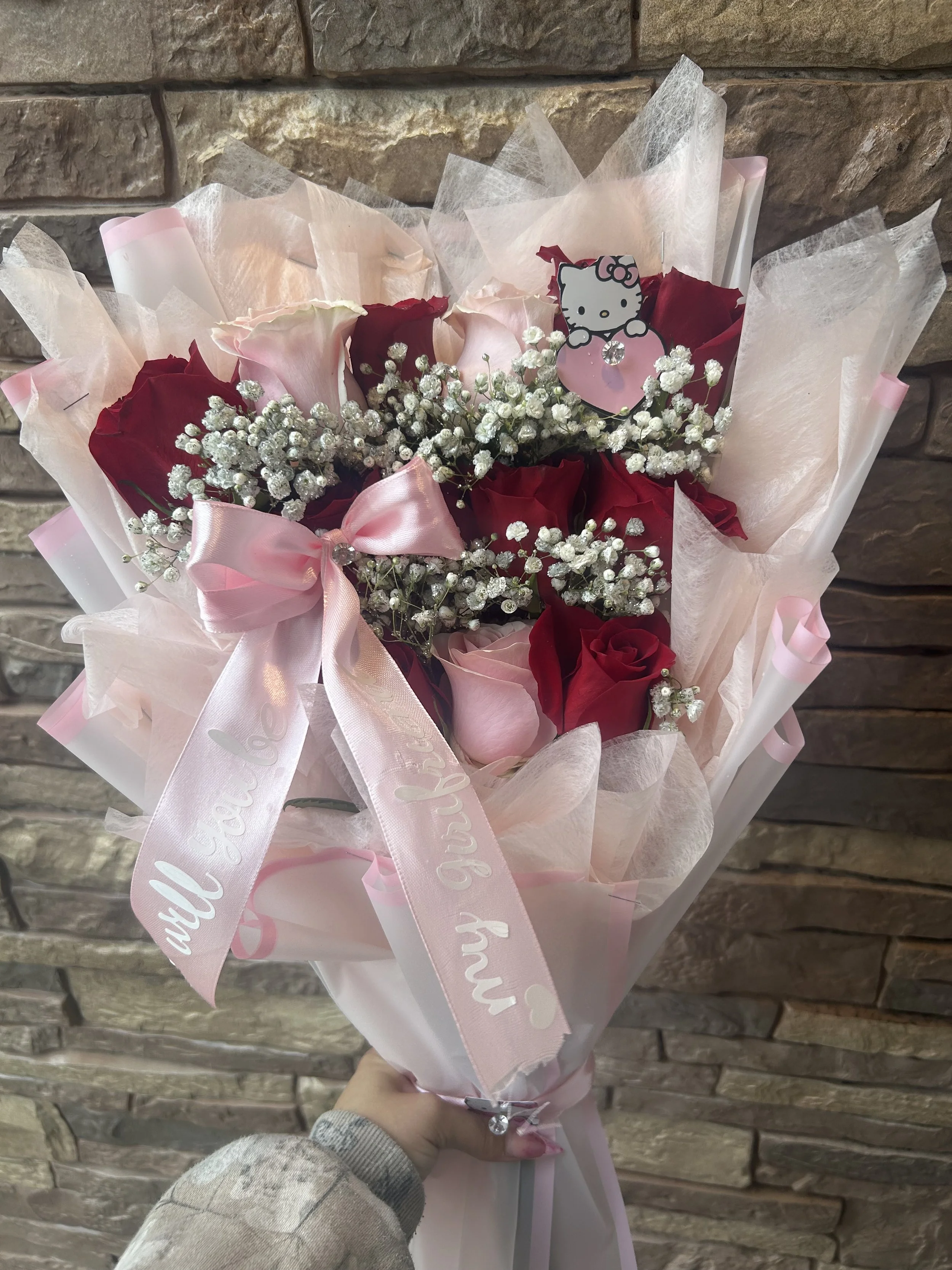 Mini size character bouquet