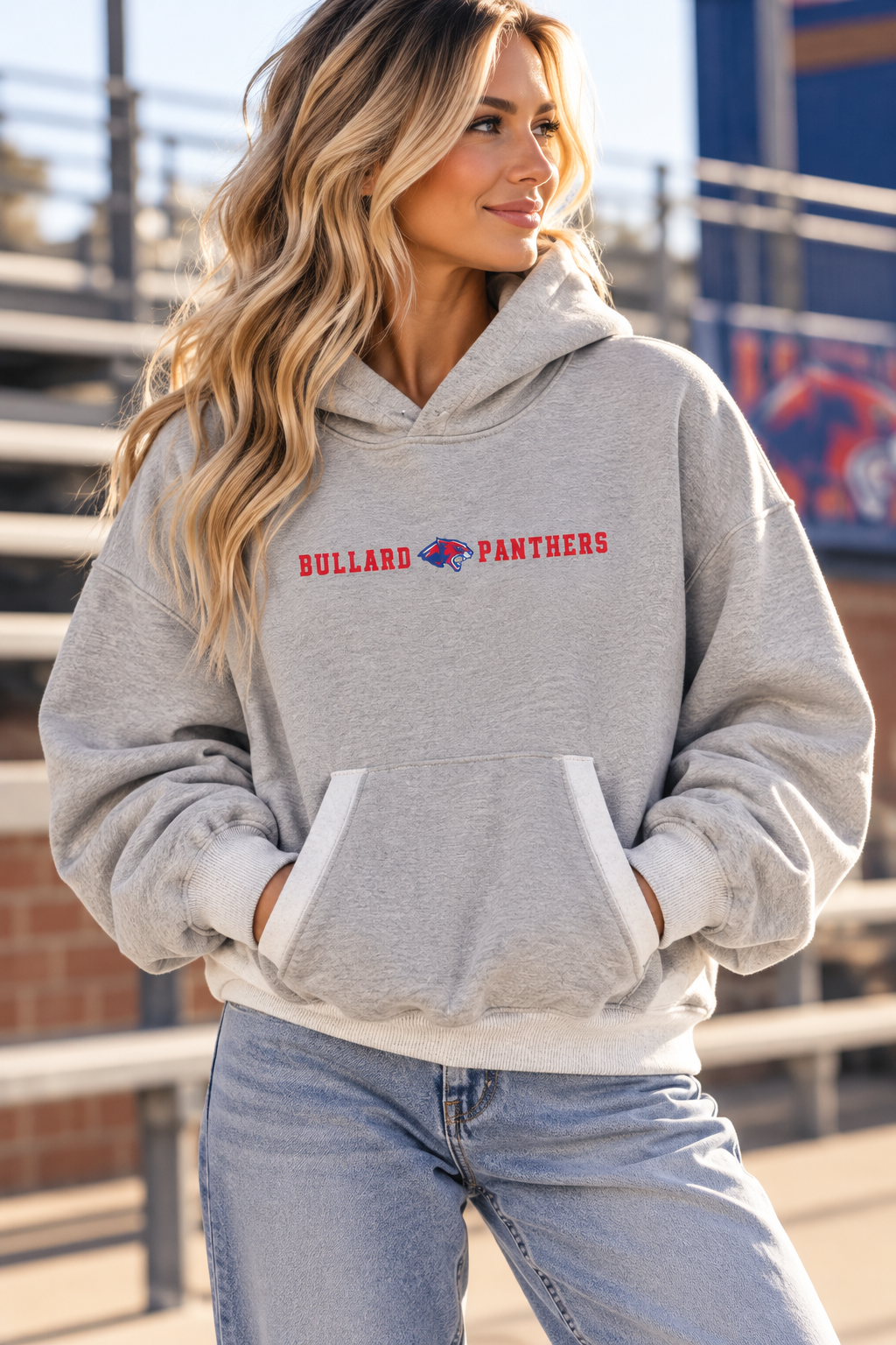 Bullard Panthers Color Block Hoodie