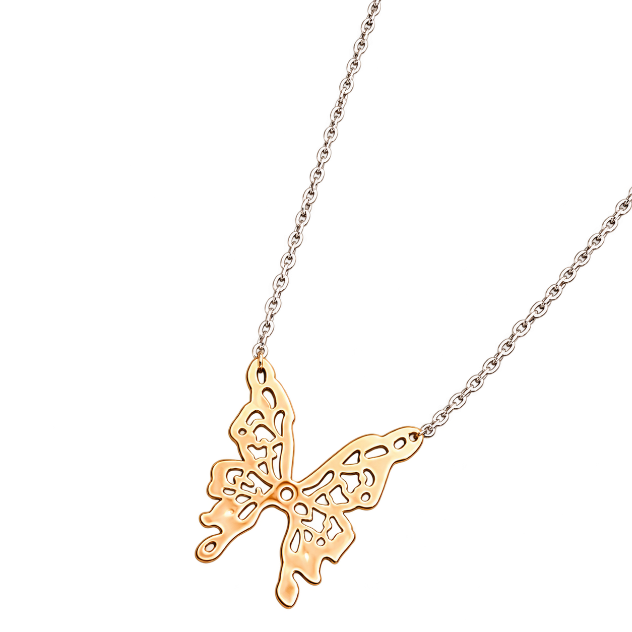 Butterfly Pendant Necklace
