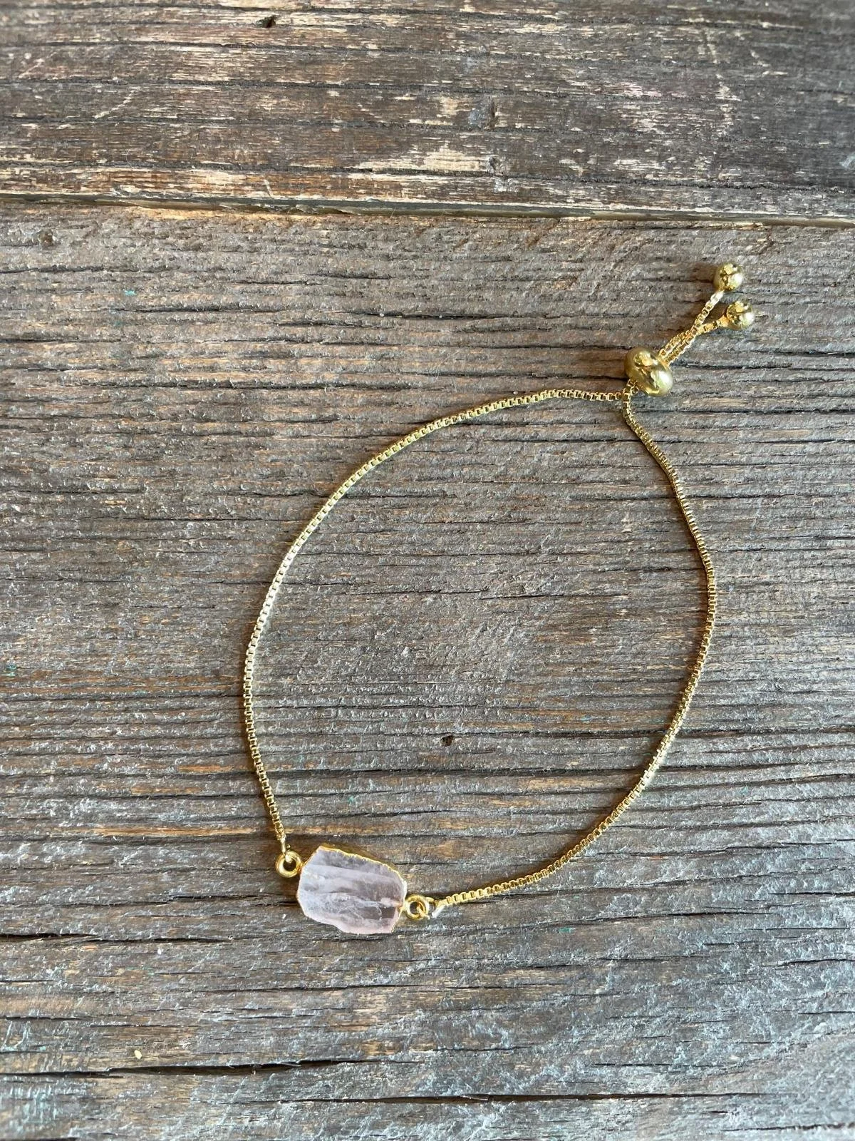 Lavender Druzy Stone Bracelet
