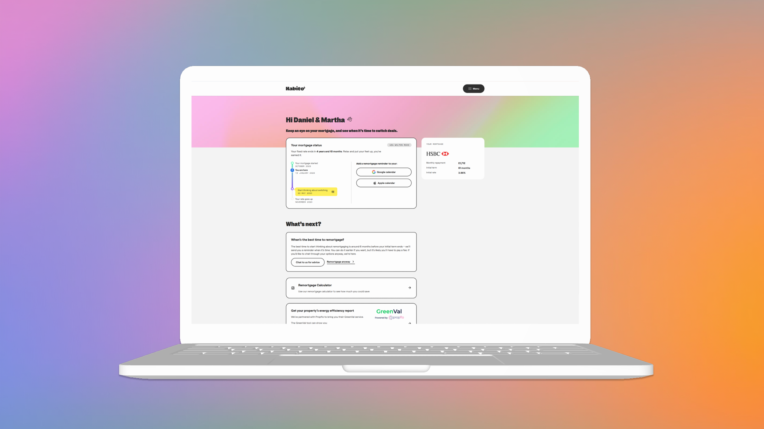 Homebuyers had access to a personlised dashboard throughout their homebuying experience that always kept them up-to-date with next steps.