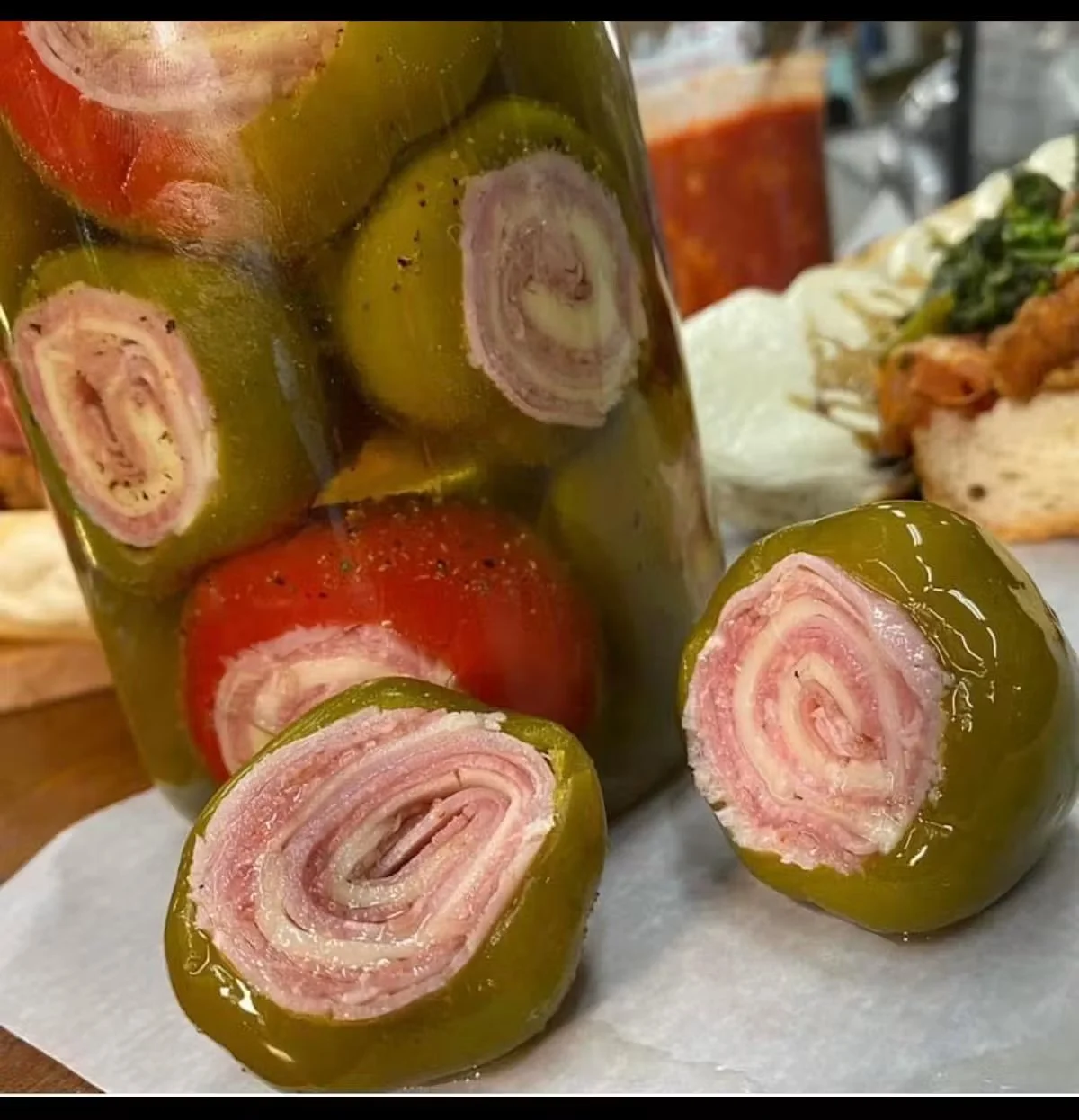Carmella's Stuffed Cherry Pepper - 32 Oz Jar