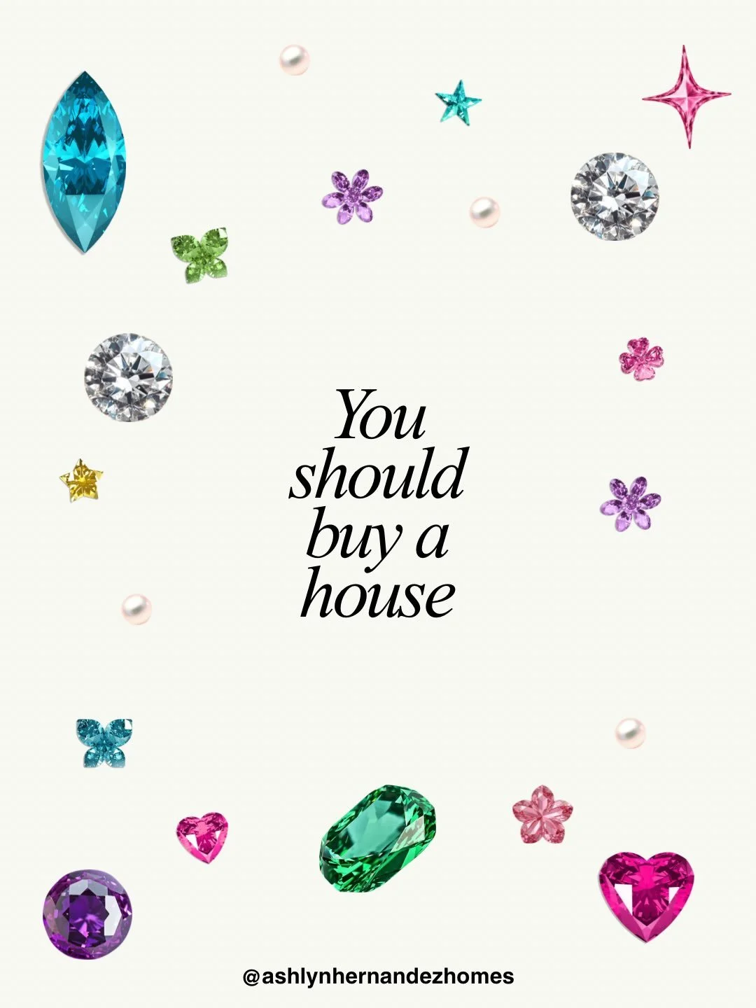 Official professional opinion. 💎

Please share + follow @ashlynhernandezhomes for more real estate-girly advice.