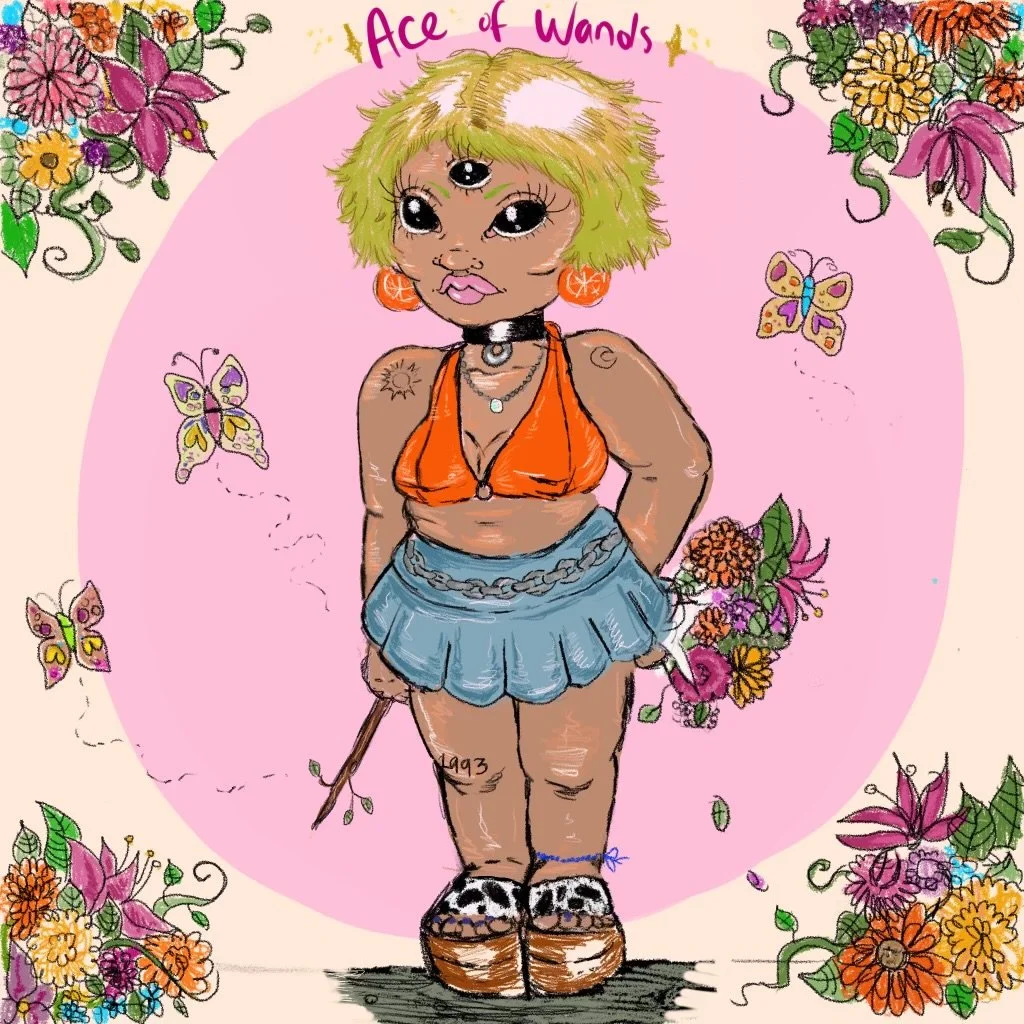 Ace of Wands, Digital
