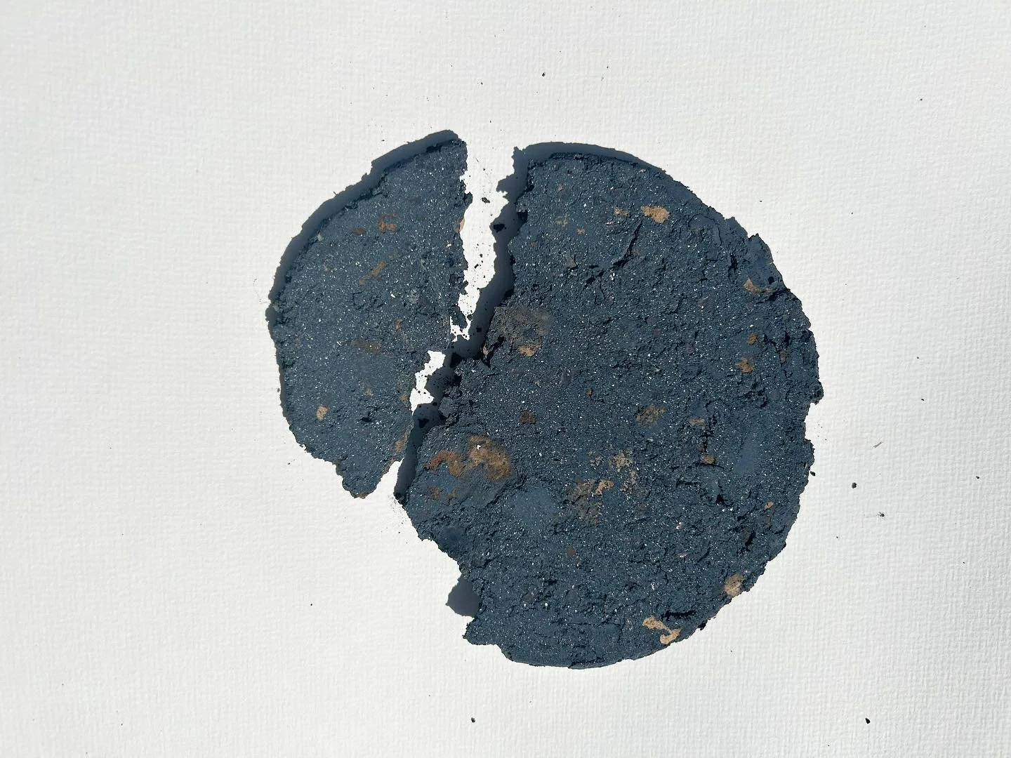 Indigo waste.