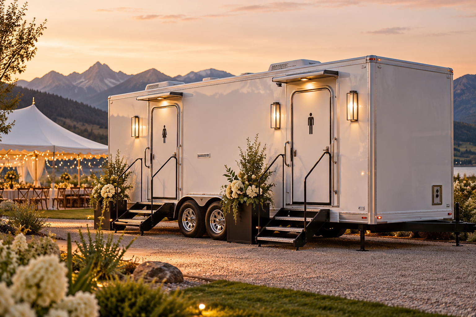 Luxury Restroom Trailer