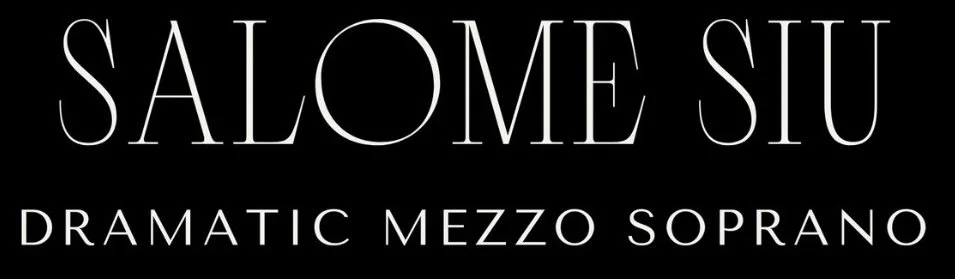 Salome Siu   Mezzo Soprano