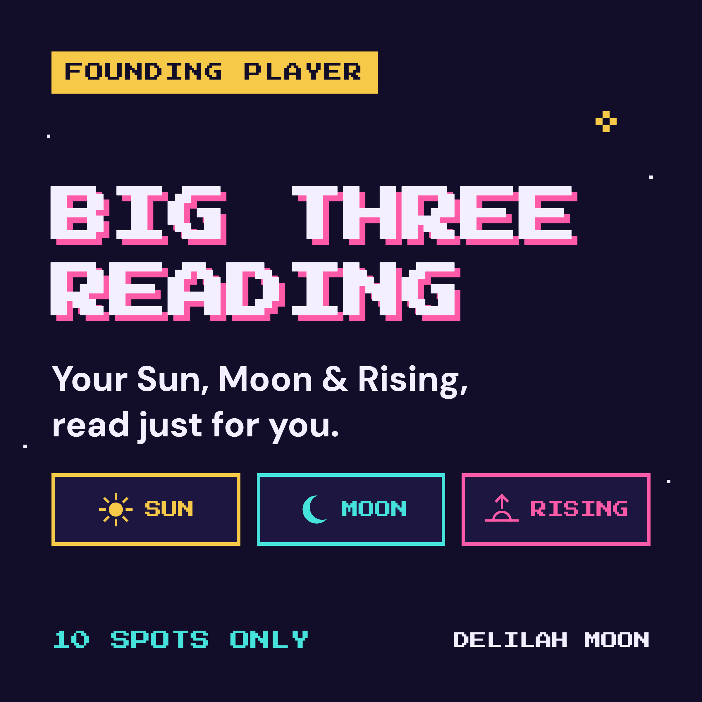 Big Three Reading — Founding Player.