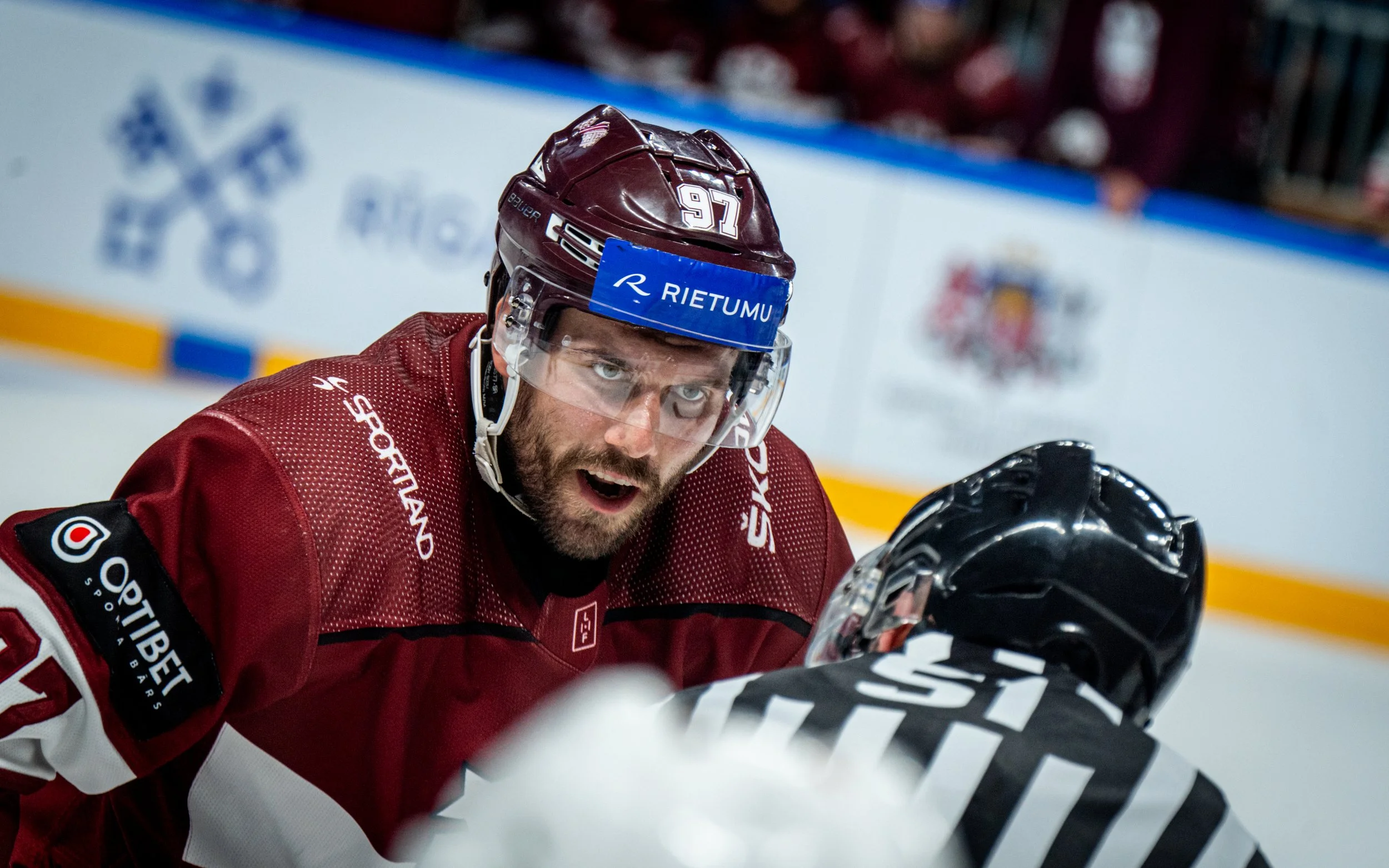 Hockey player TEAM LATVIA