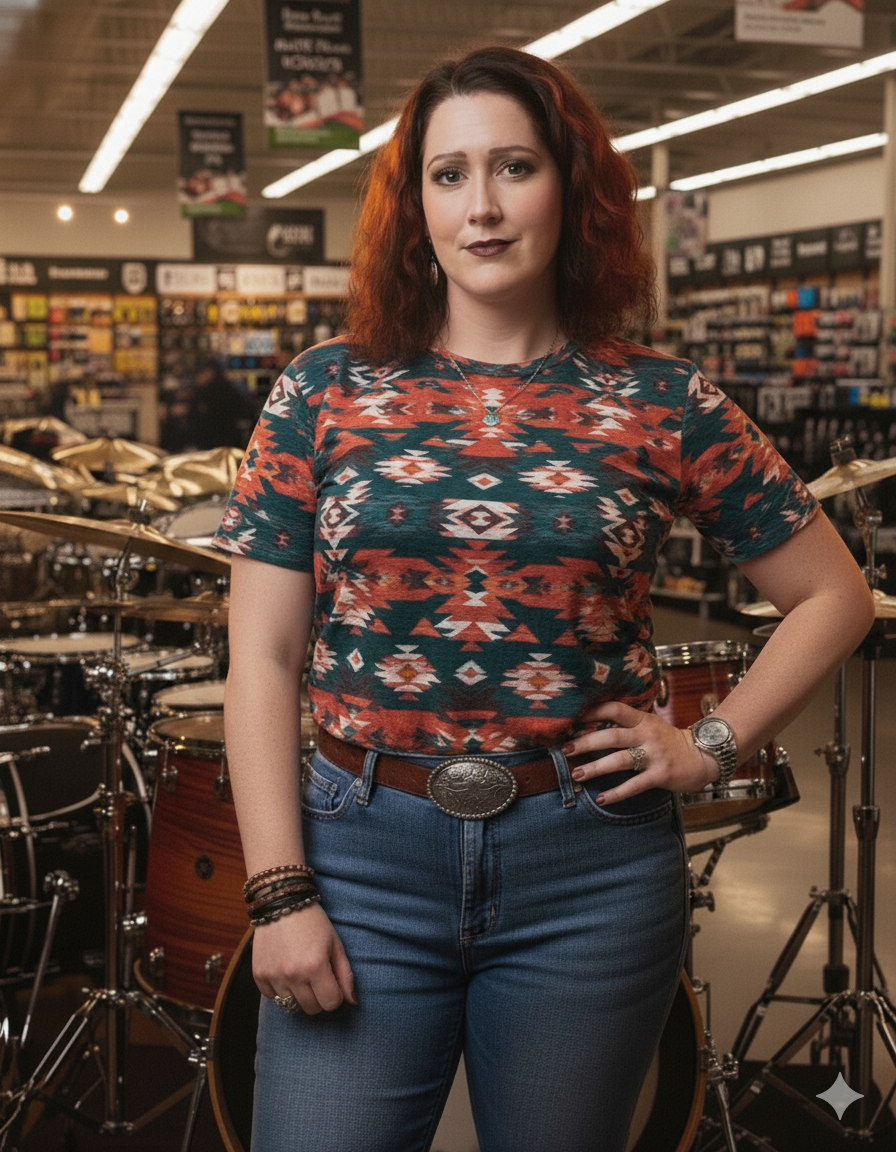 Becky Coles, The Drummer’s Girlfriend