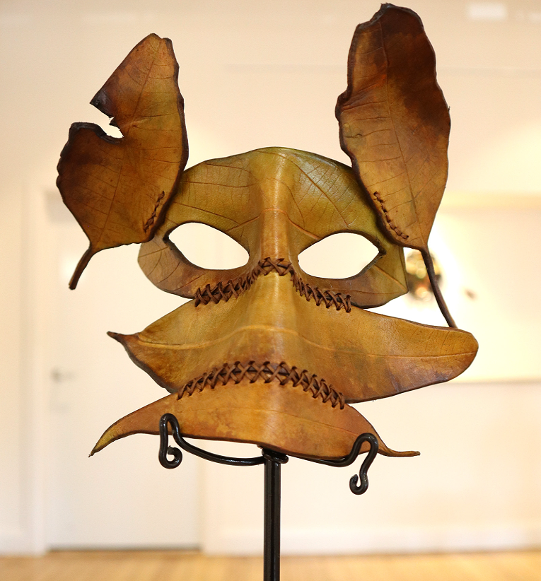 leather mask by mario sanchez