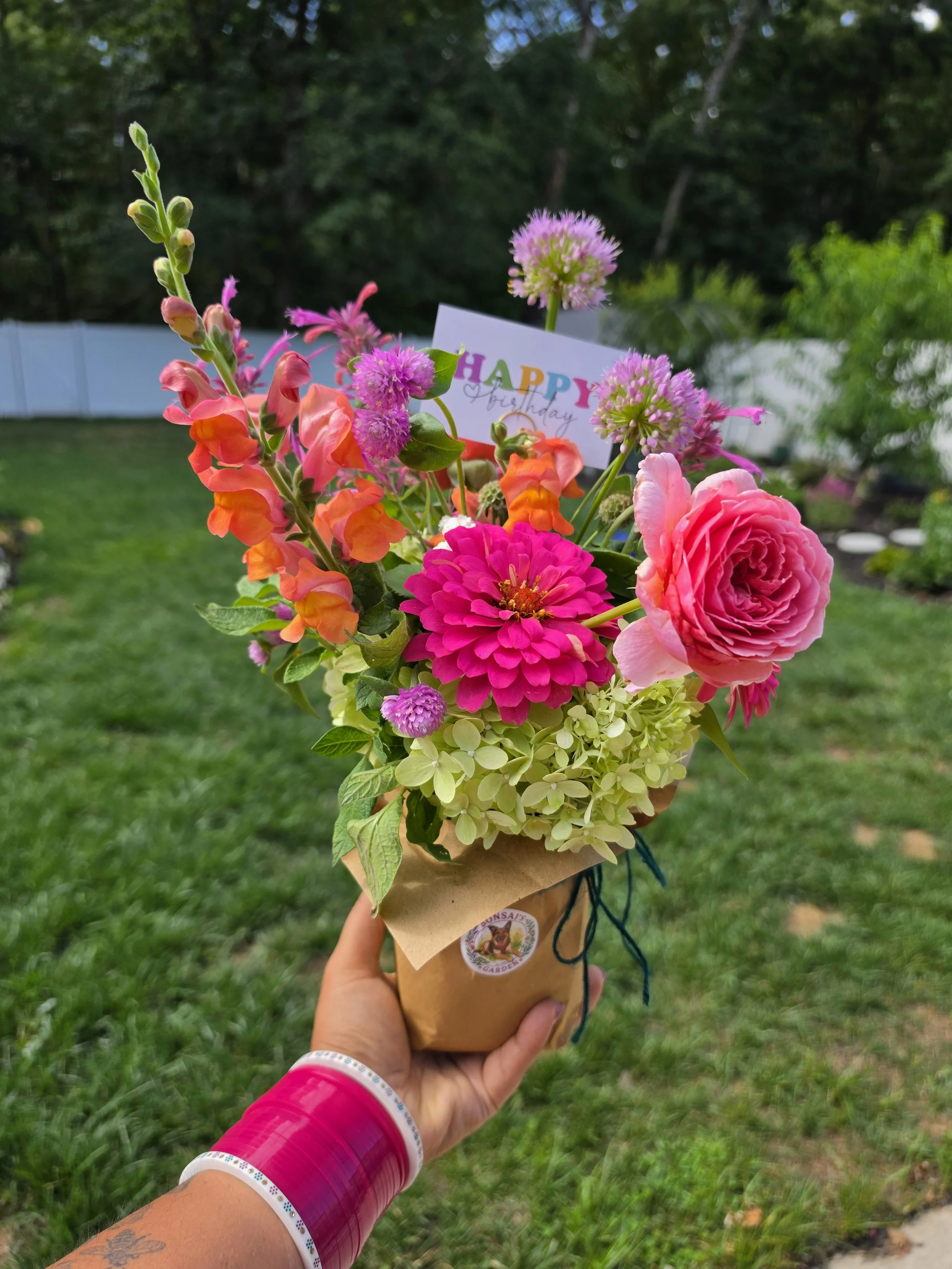 Mason Jar Arrangement