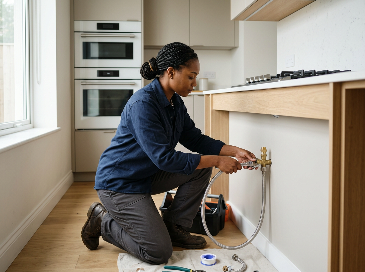 Gas Valve Installation