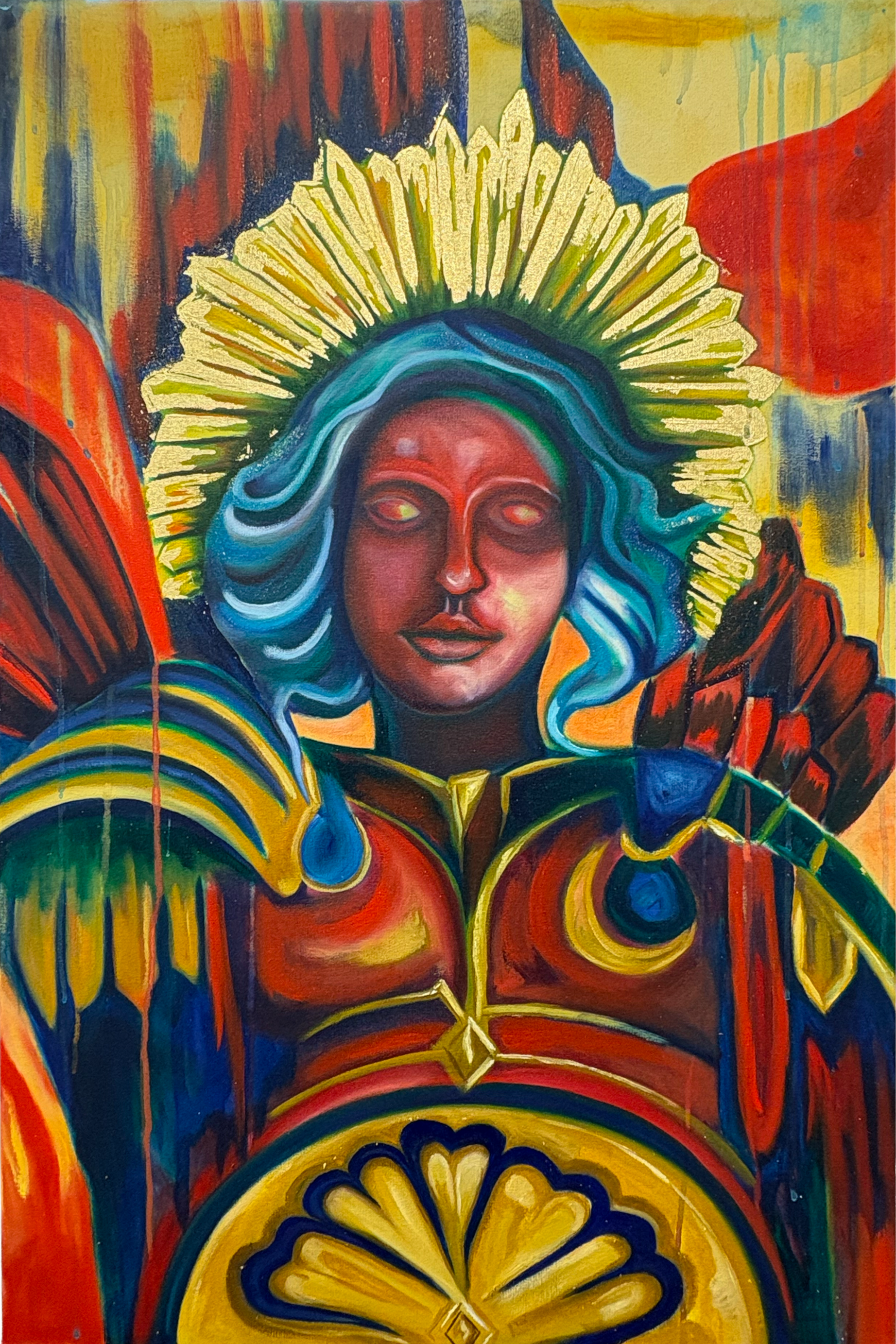 The Dark Angel,
24x36"
oil on canvas
