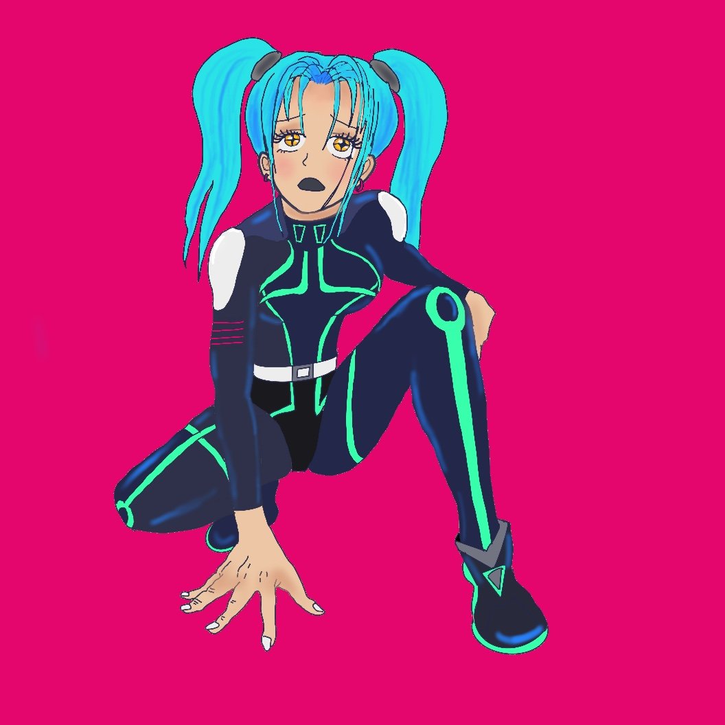 Ayesha-
Original Character,
Procreate