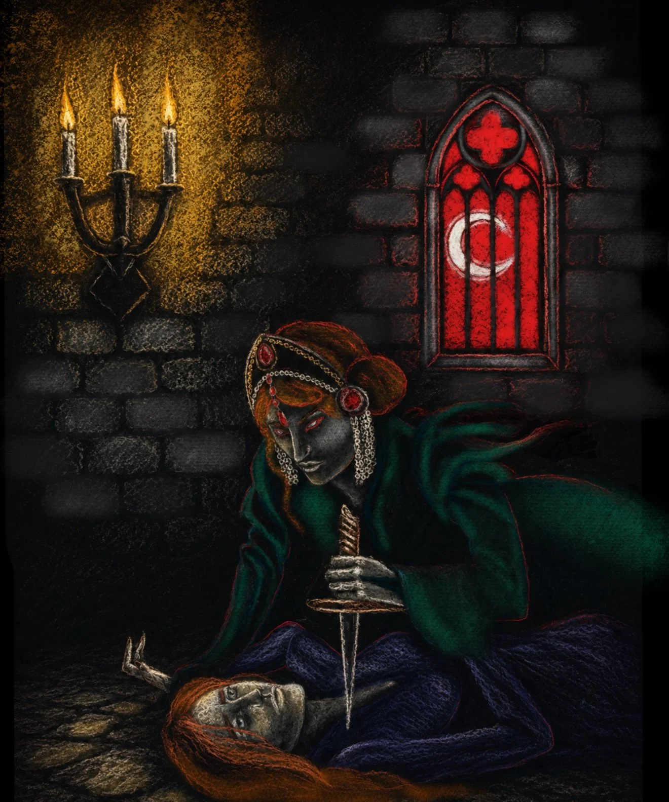 Countess Bathory-
Procreate