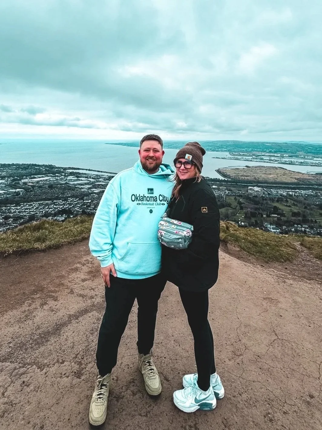 417 Church Pastor Patrick Fahlen and his wife Erika standing together in Ireland.