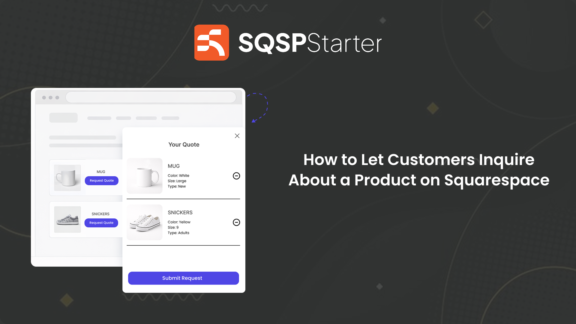 How to Let Customers Inquire About a Product on Squarespace
