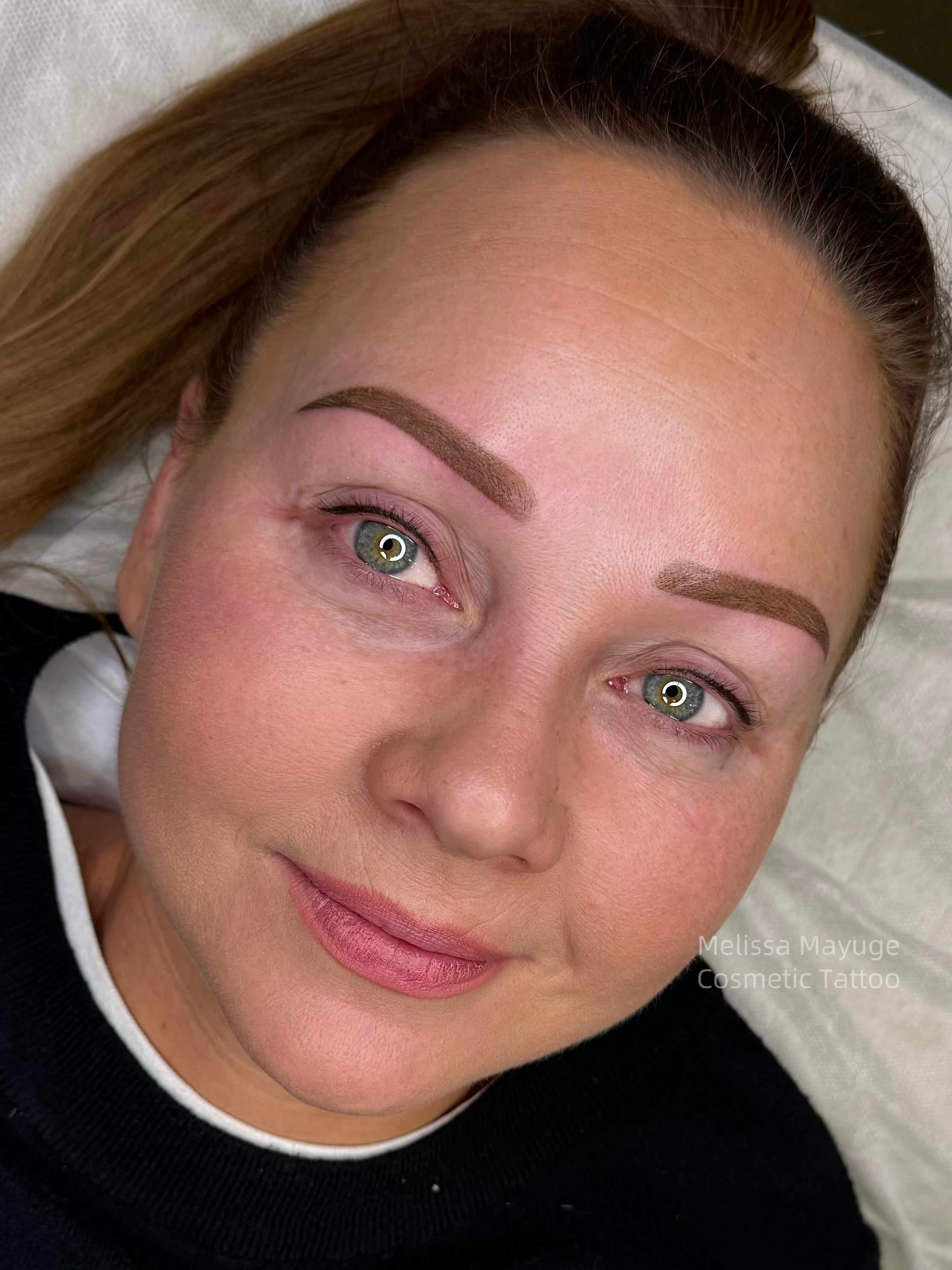 Ombre Brow Tattoo & Top Eyeliner Gold Coast