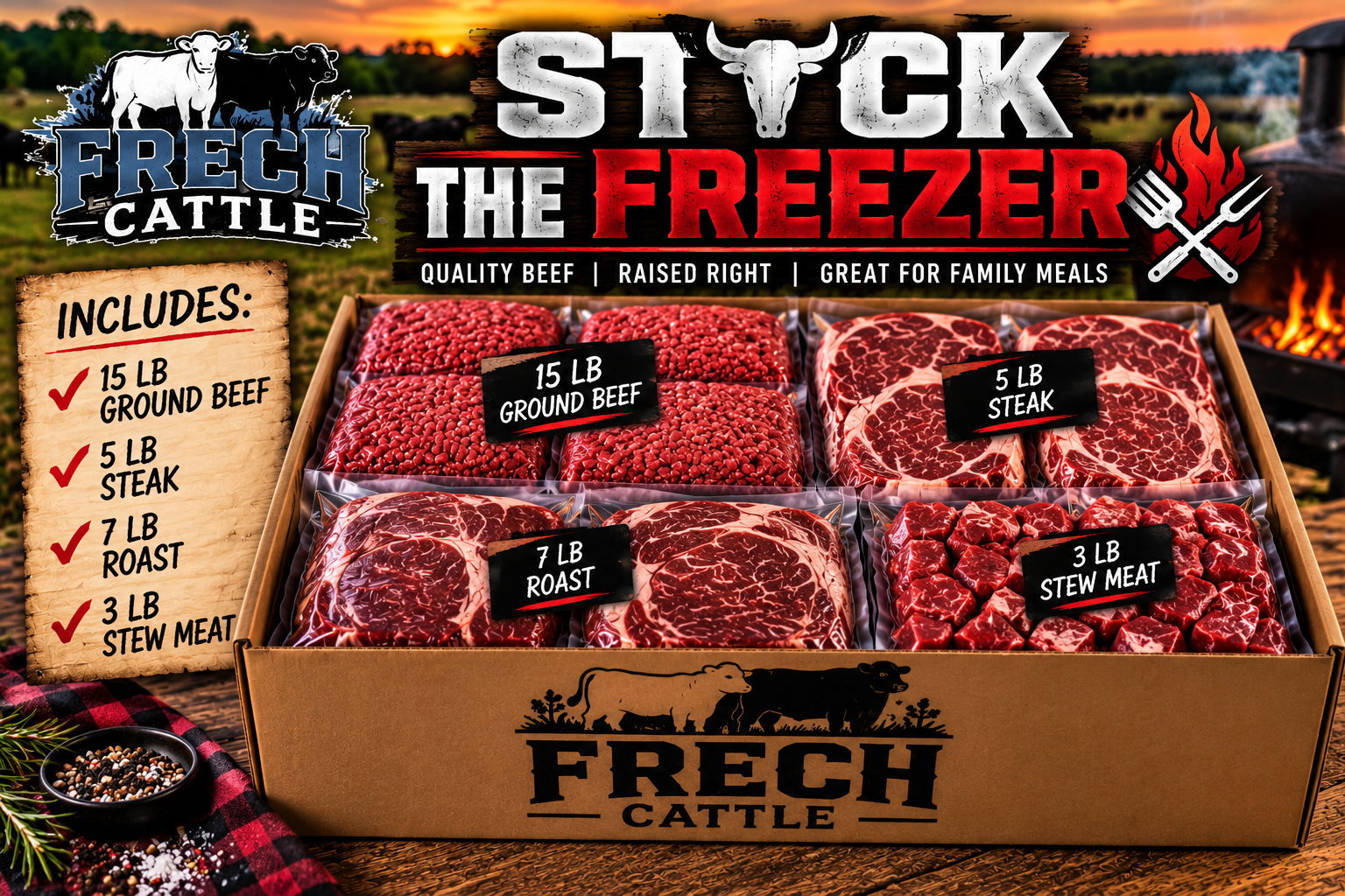 Stock the Freezer