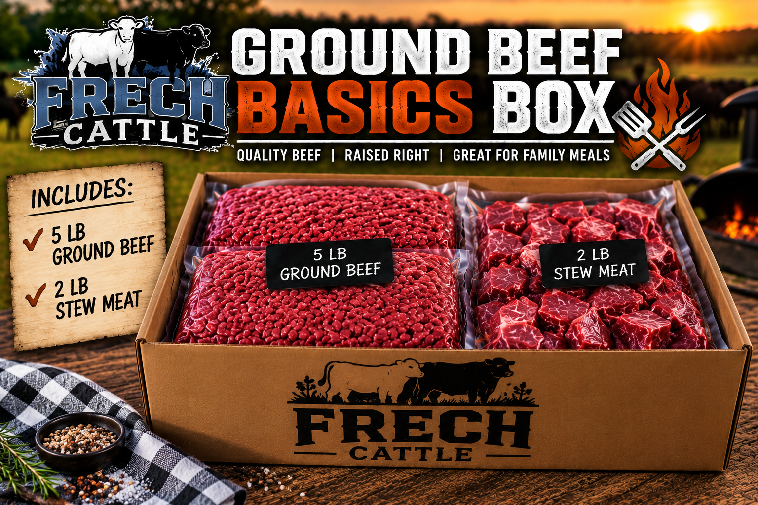 Ground Beef & Basics