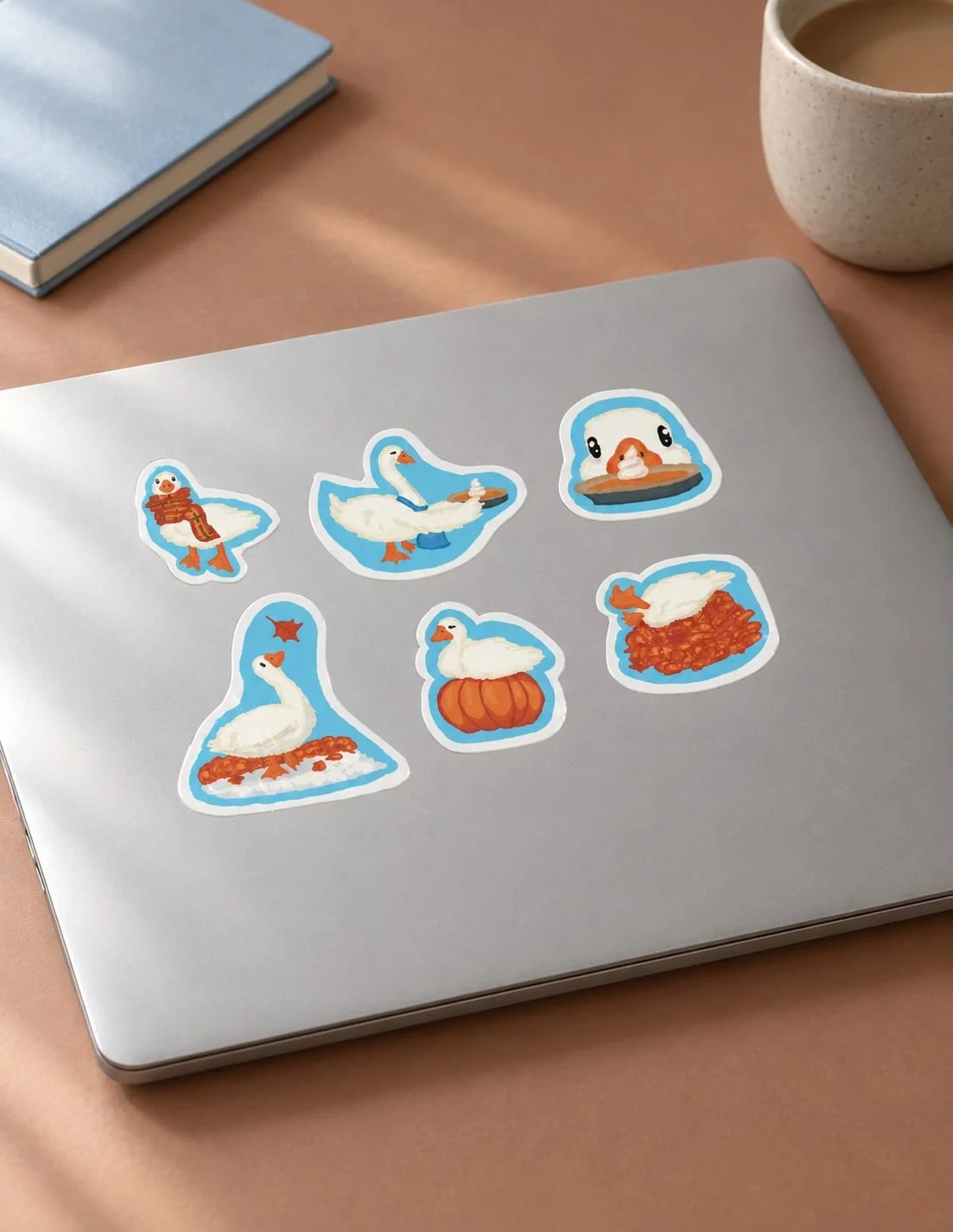 Fall Goose Sticker Set