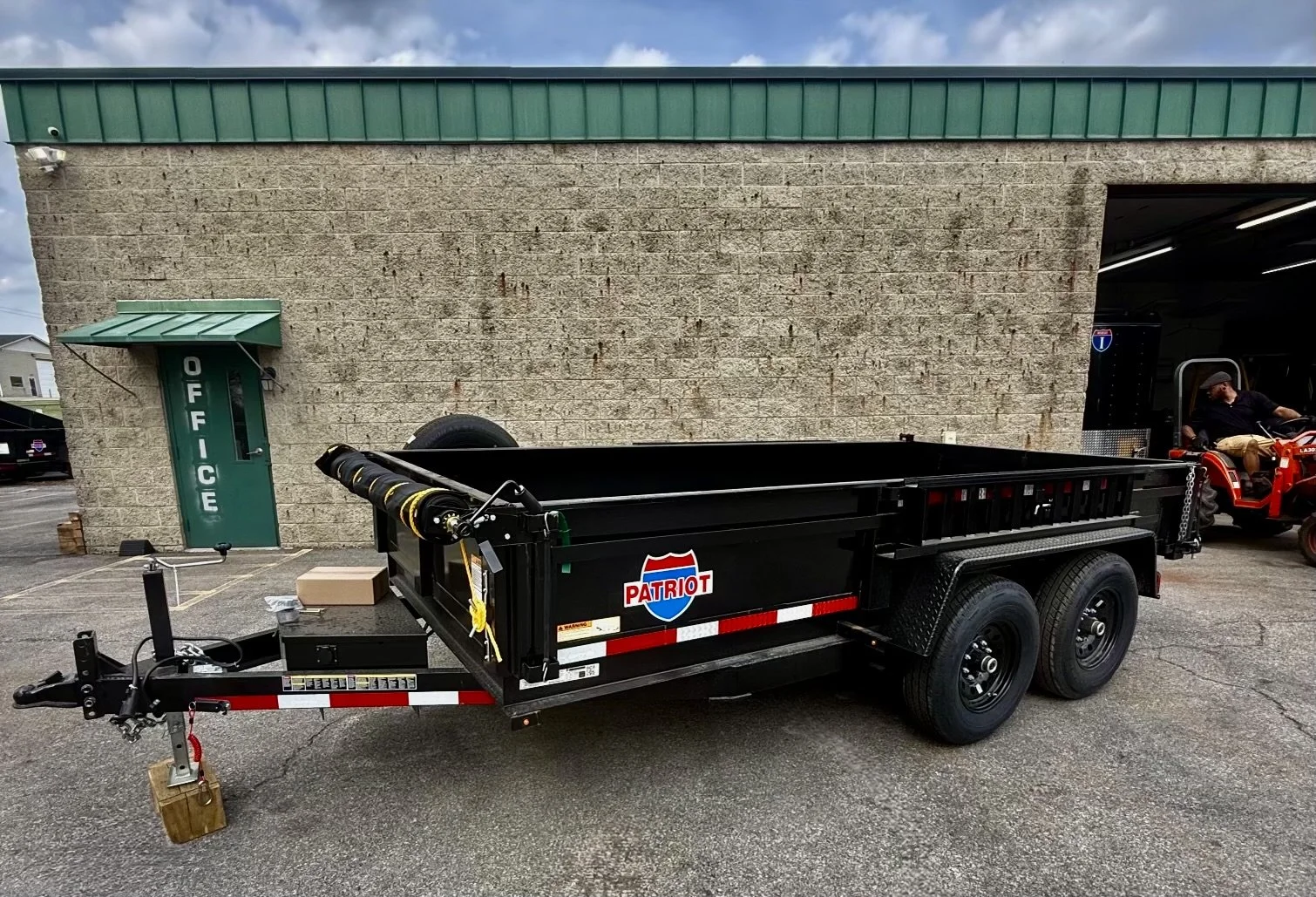 7x14 dumpster trailer for rent